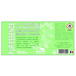 DESODORISANT PARFUM NATUREL PUR'ESSENCE