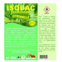 ISOBAC CITRONNELLE DESODORISANT