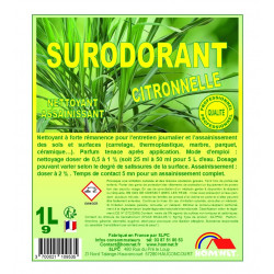 DETERGENT CITRONNELLE SURODORANT