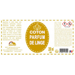 PARFUM DE LINGE COTON FANTAISIE