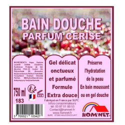 BAIN DOUCHE CERISE
