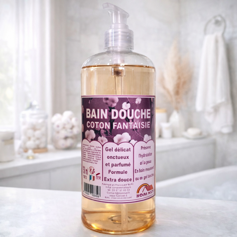 BAIN DOUCHE COTON FANTAISIE
