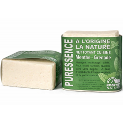NETTOYANT SOLIDE NATUREL PUR'ESSENCE MENTHE GRENADE