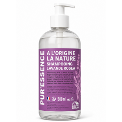 SHAMPOOING NATUREL PUR'ESSENCE LAVANDE ROSEA