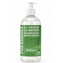 SHAMPOOING NATUREL PUR'ESSENCE MENTHE GRENADE