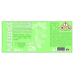 BOUQUET PARFUM NATUREL PUR'ESSENCE MENTHE GRENADE